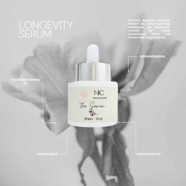 Longevity Serum Hauptzutaten