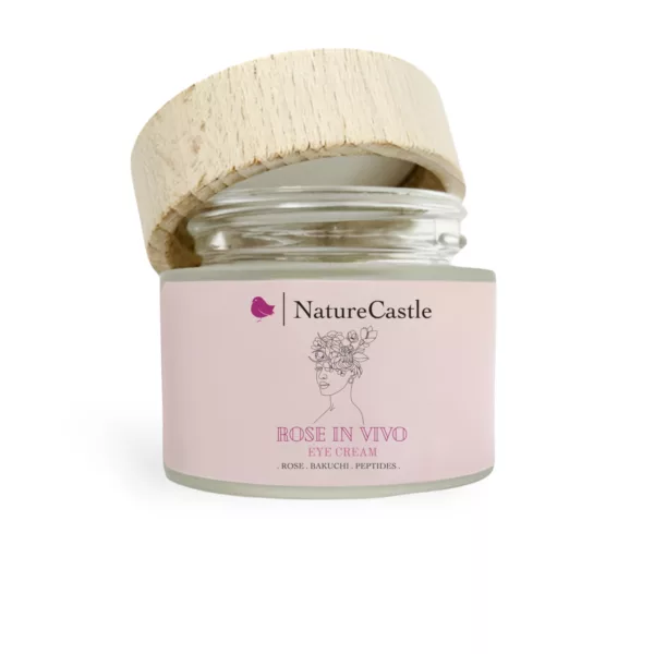 Rose Radiance Eye Cream NatureCastle open